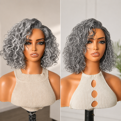 🔥 Last Hour: 79% OFF 🔥Ready-to-Wear Glueless Curly Bob Wig